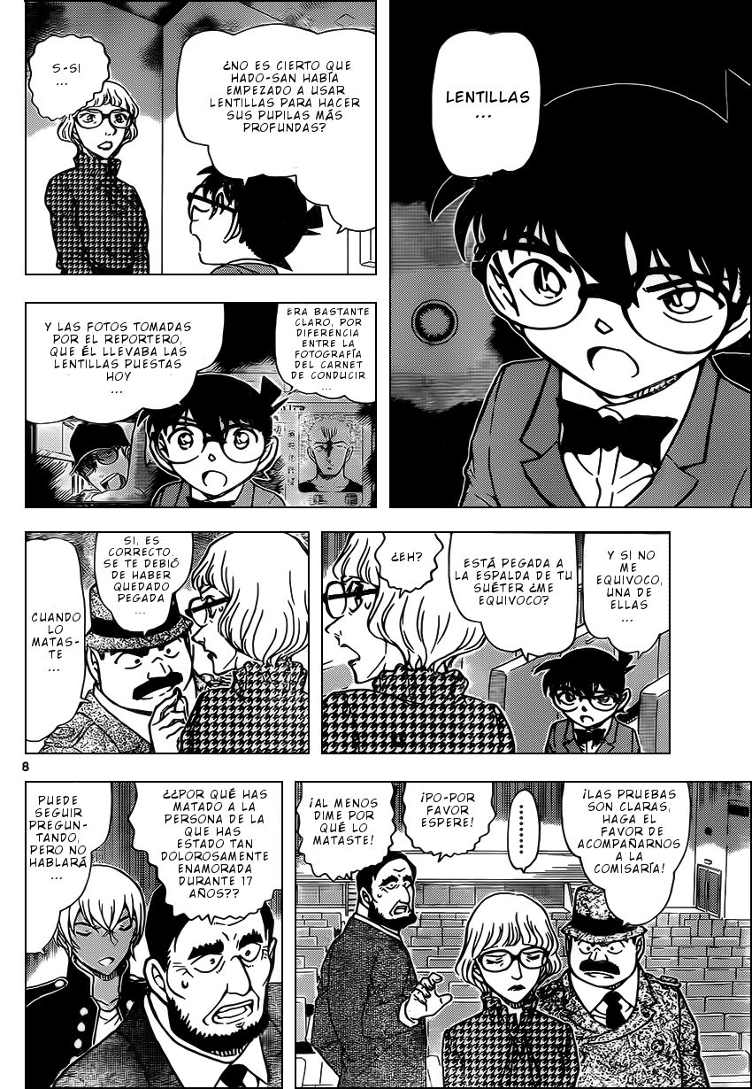 Detective Conan Capitulo 957: La verdad tras la traición página 9