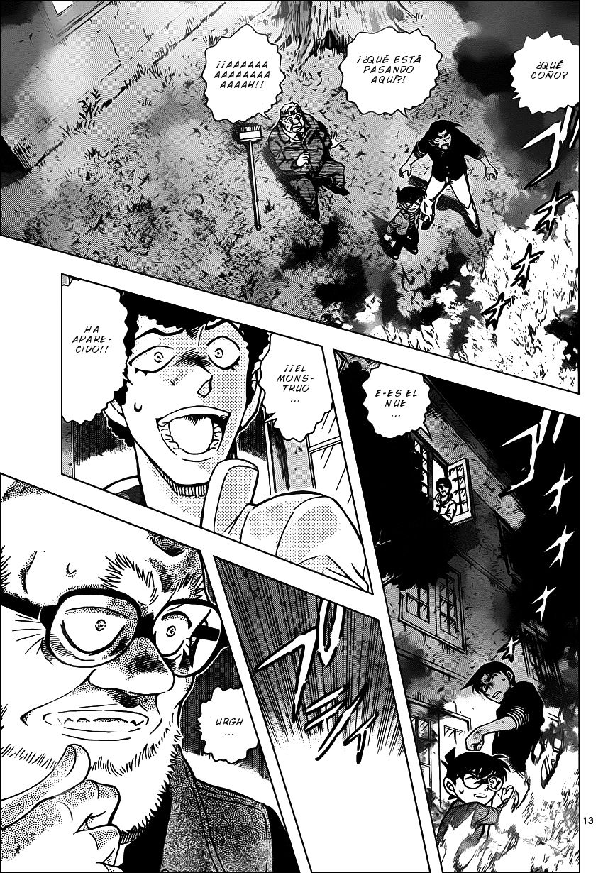 Detective Conan Capitulo 960: La cicatriz del Nue página 14