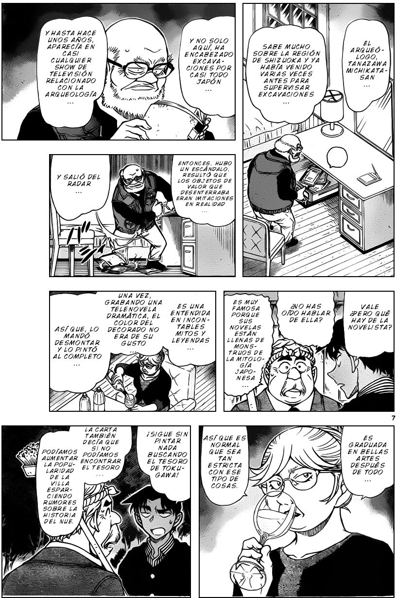 Detective Conan Capitulo 960: La cicatriz del Nue página 8