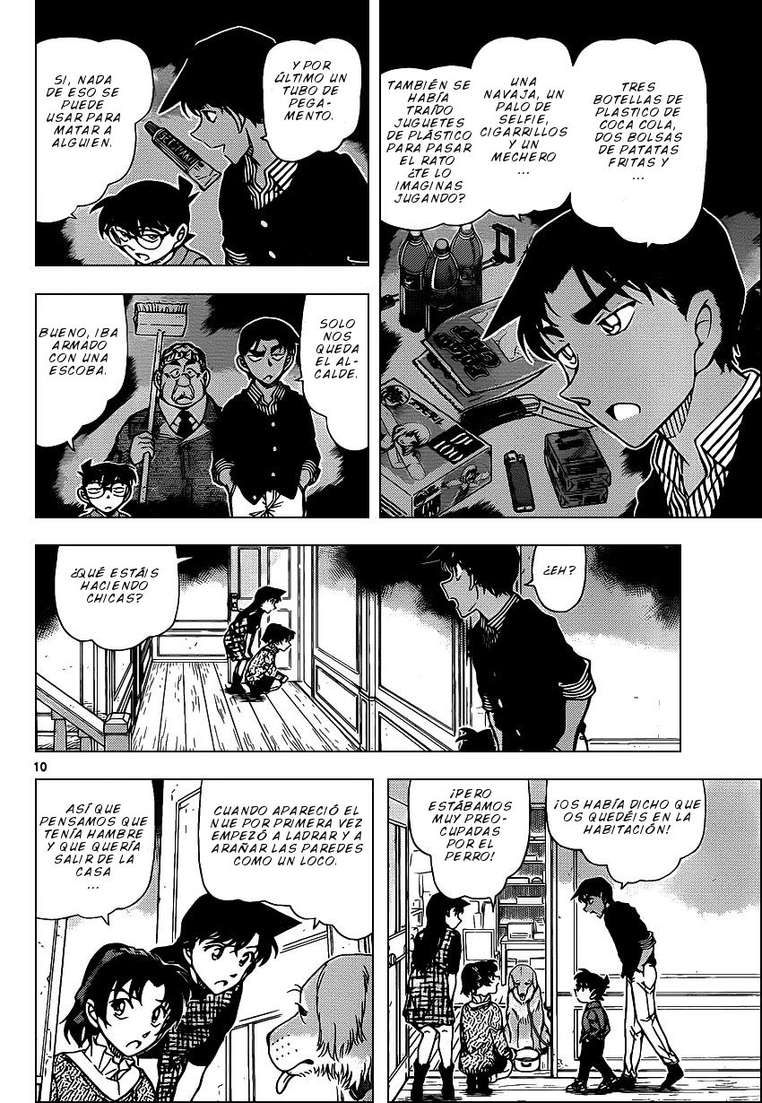 Detective Conan Capitulo 961: Los colmillos del Nue página 11