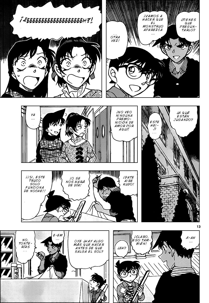 Detective Conan Capitulo 961: Los colmillos del Nue página 14