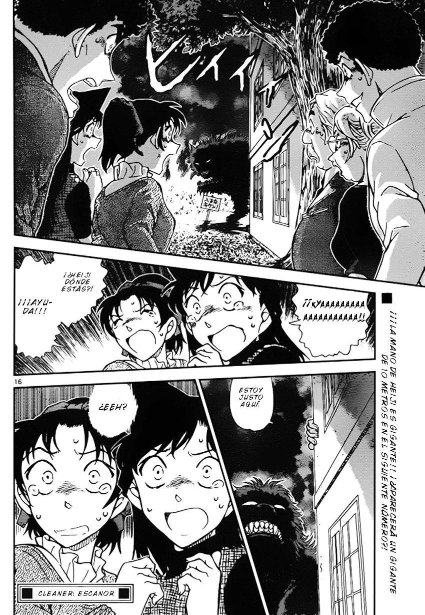 Detective Conan Capitulo 961: Los colmillos del Nue página 17