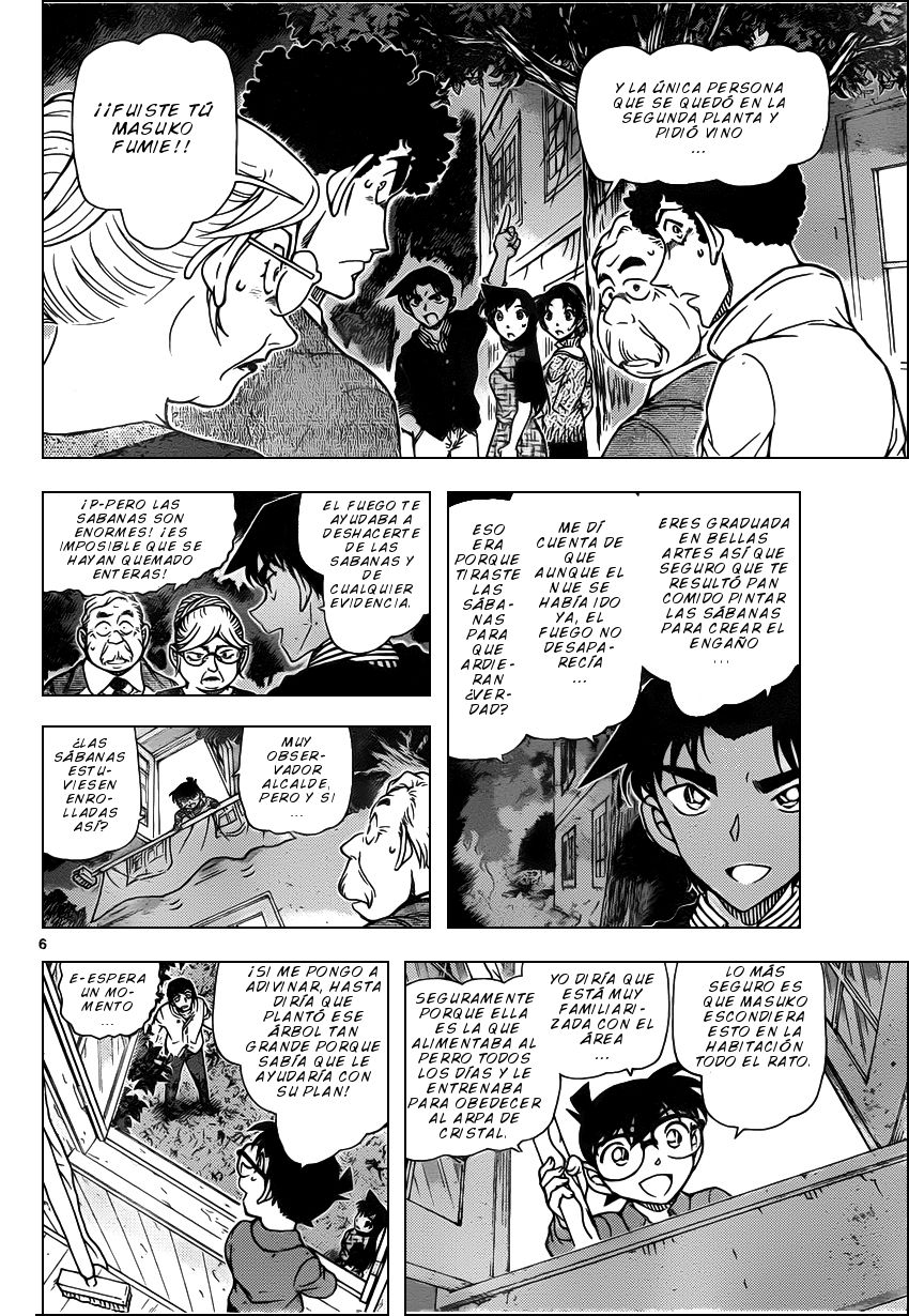Detective Conan Capitulo 962: La triste leyenda del Nue página 7