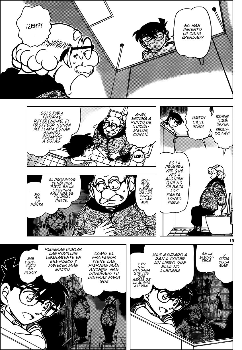 Detective Conan Capitulo 965: Diario página 14