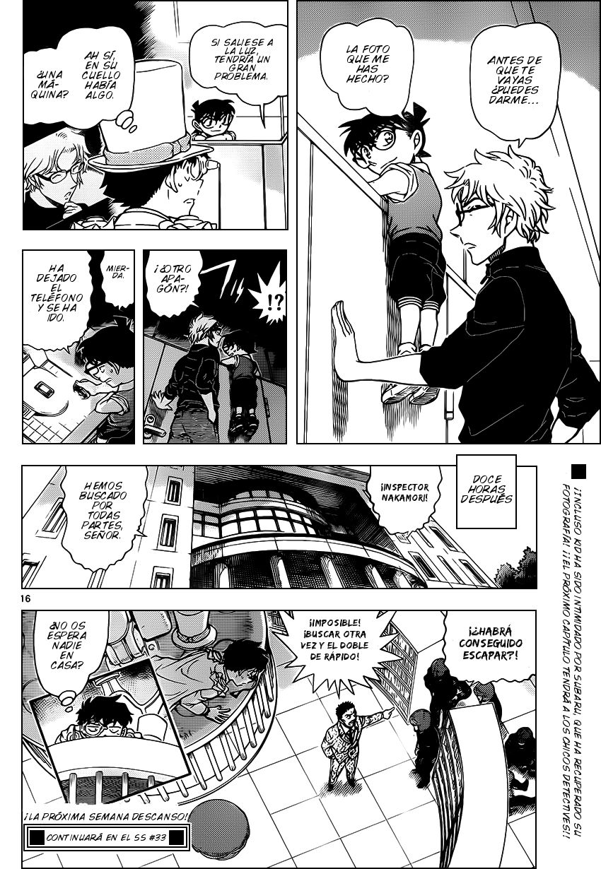 Detective Conan Capitulo 965: Diario página 17