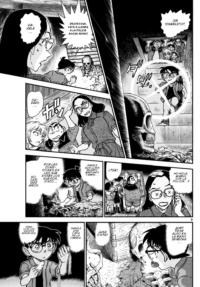 Detective Conan Capitulo 966: Cifrado Escítala página 10