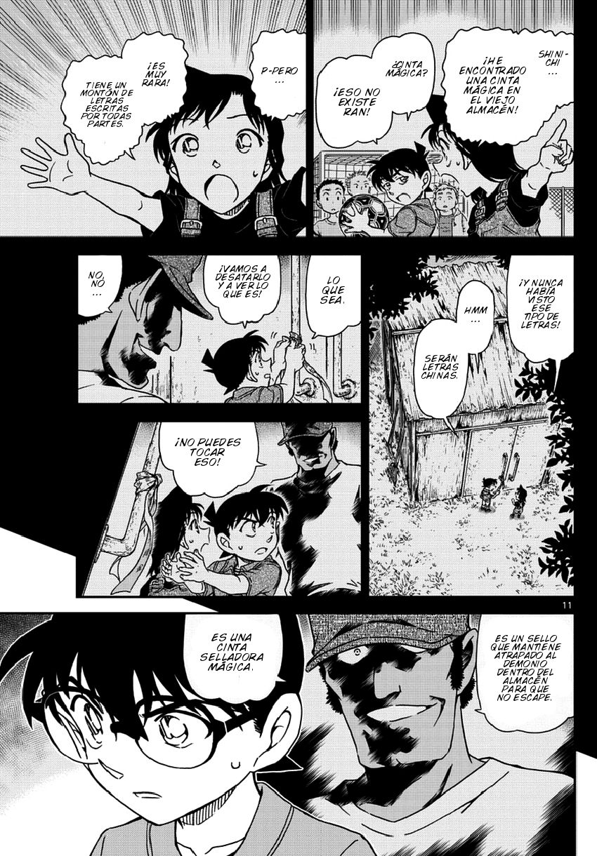 Detective Conan Capitulo 966: Cifrado Escítala página 12