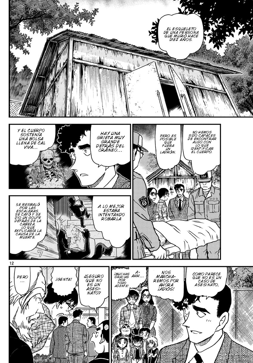 Detective Conan Capitulo 966: Cifrado Escítala página 13