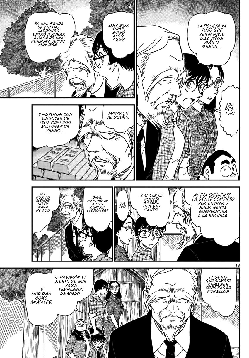 Detective Conan Capitulo 966: Cifrado Escítala página 14