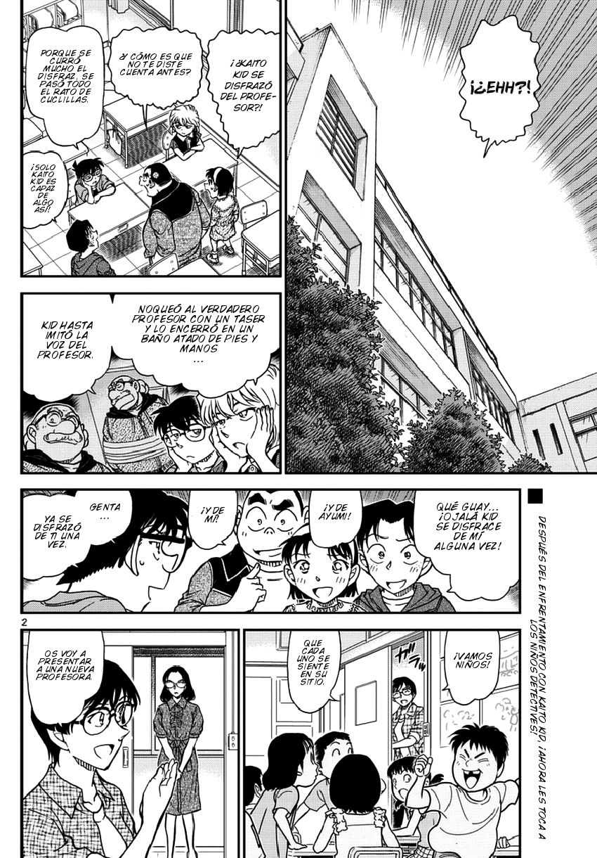 Detective Conan Capitulo 966: Cifrado Escítala página 3