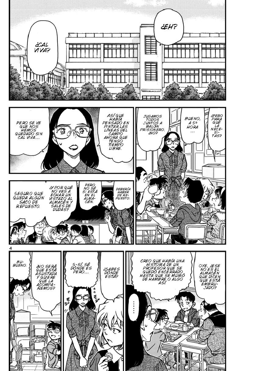 Detective Conan Capitulo 966: Cifrado Escítala página 5