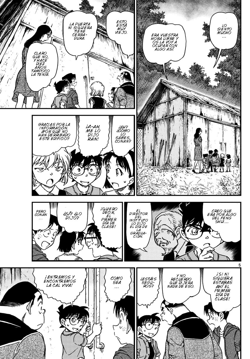 Detective Conan Capitulo 966: Cifrado Escítala página 6