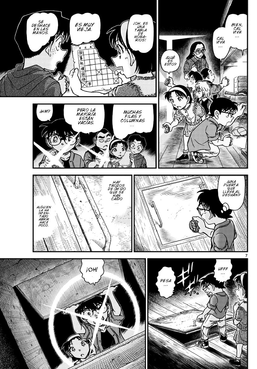 Detective Conan Capitulo 966: Cifrado Escítala página 8