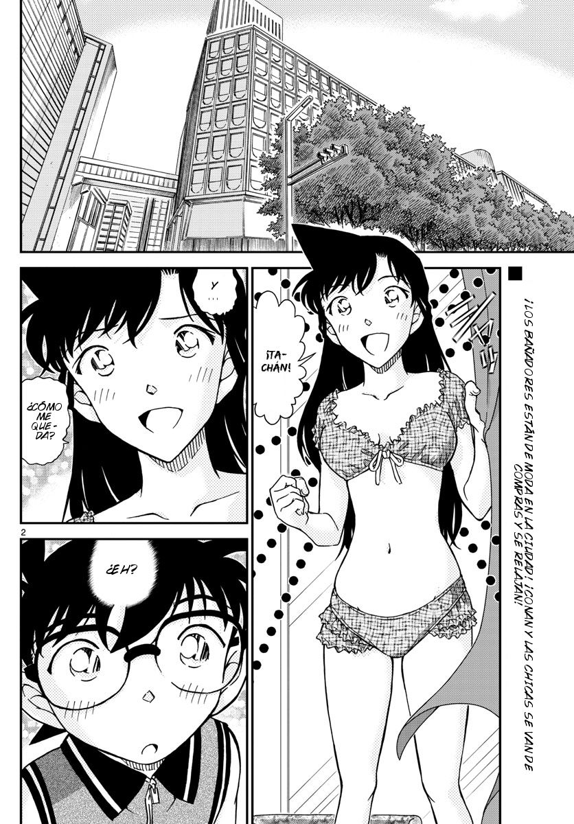 Detective Conan Capitulo 969: Bañadores en los probadores página 3