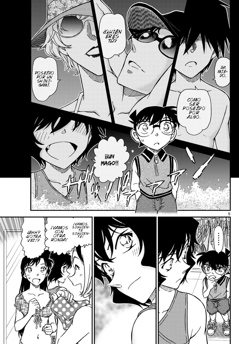 Detective Conan Capitulo 969: Bañadores en los probadores página 6