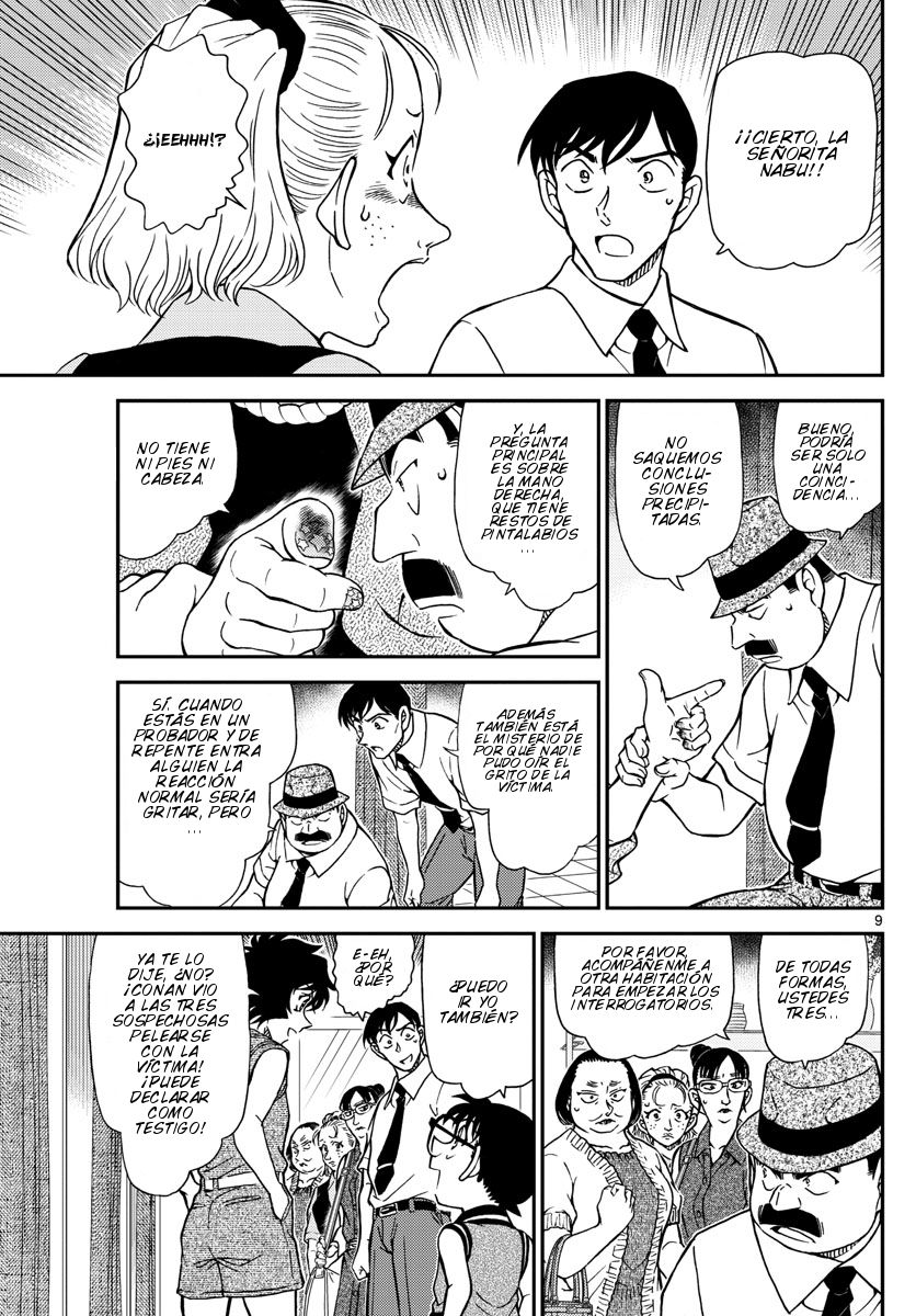 Detective Conan Capitulo 970: El mensaje dejado con los dedos página 10