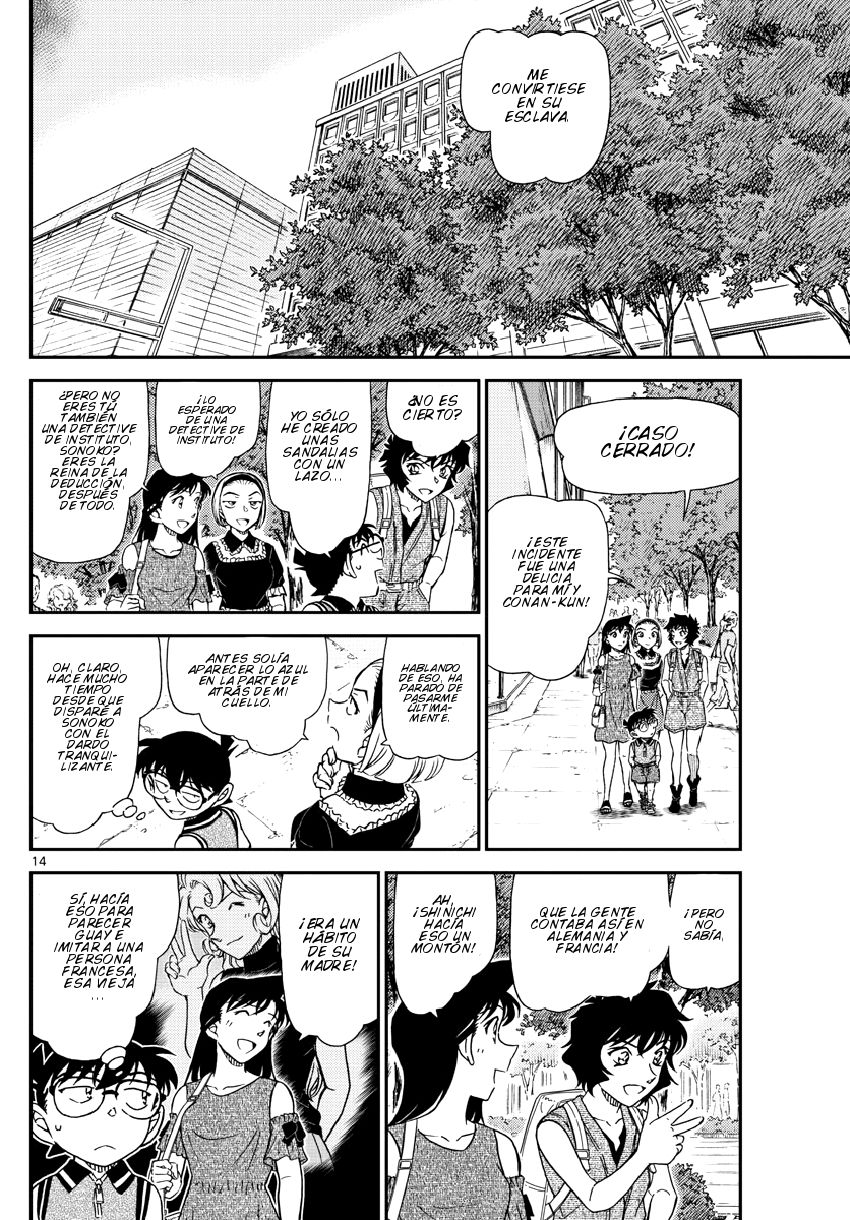 Detective Conan Capitulo 971: Otro cliente página 15