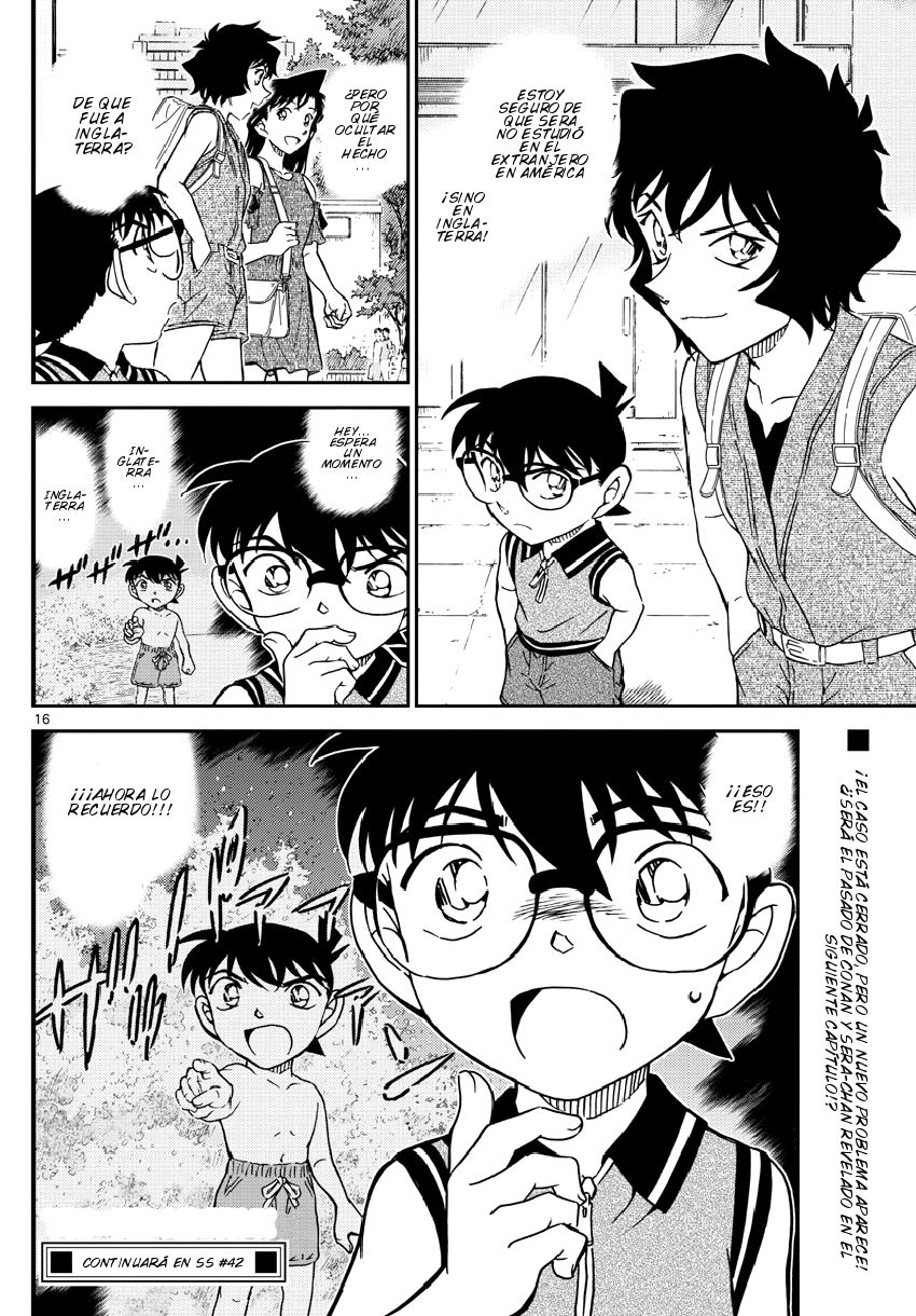 Detective Conan Capitulo 971: Otro cliente página 17