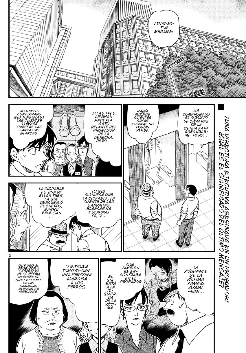 Detective Conan Capitulo 971: Otro cliente página 3