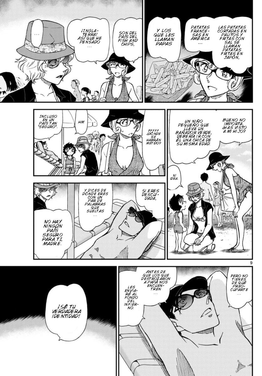 Detective Conan Capitulo 972: Encuentro entre las olas página 10