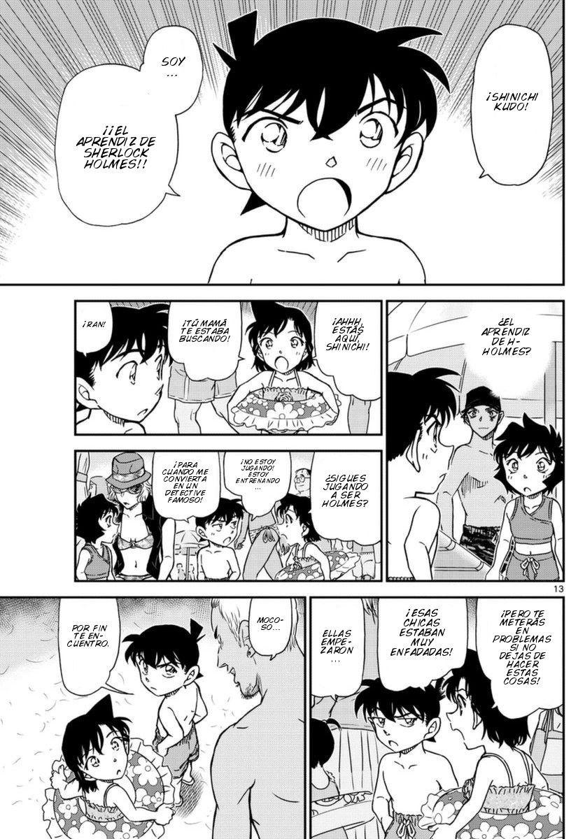 Detective Conan Capitulo 972: Encuentro entre las olas página 14