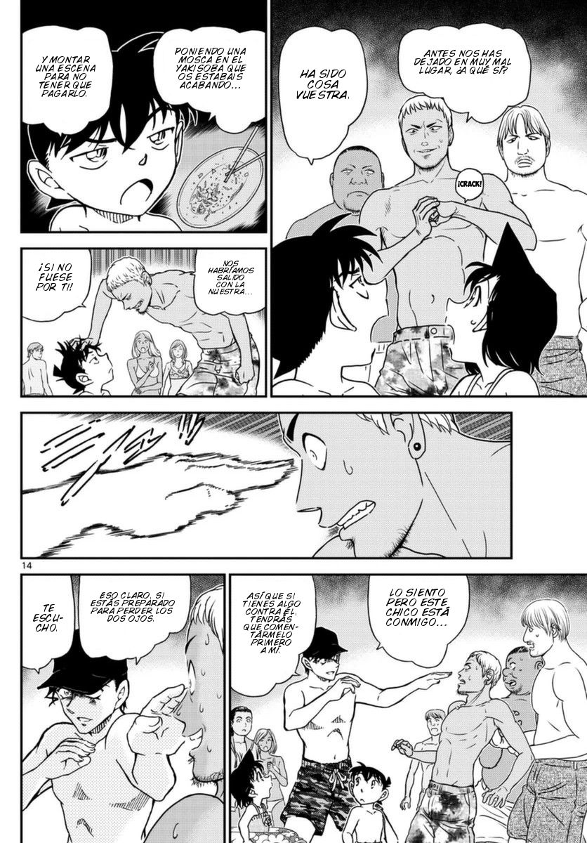 Detective Conan Capitulo 972: Encuentro entre las olas página 15