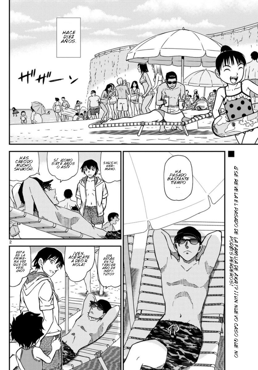 Detective Conan Capitulo 972: Encuentro entre las olas página 3