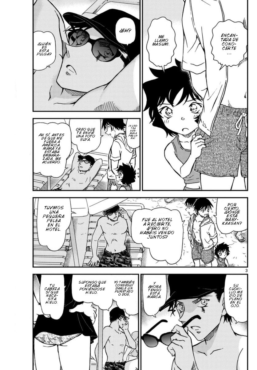 Detective Conan Capitulo 972: Encuentro entre las olas página 4