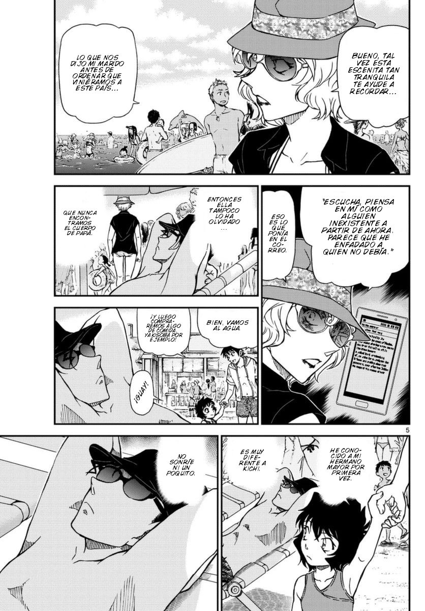 Detective Conan Capitulo 972: Encuentro entre las olas página 6