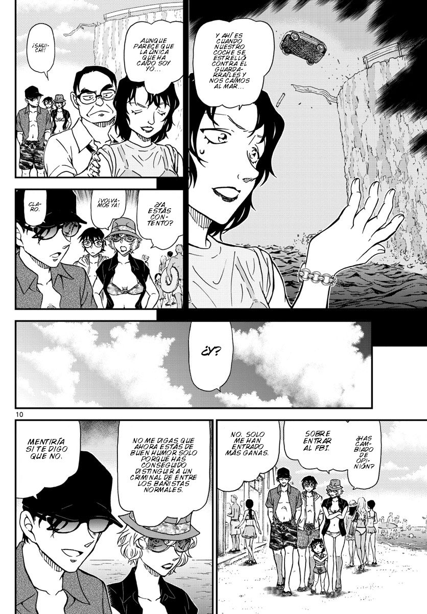 Detective Conan Capitulo 974: Mago entre las olas página 11