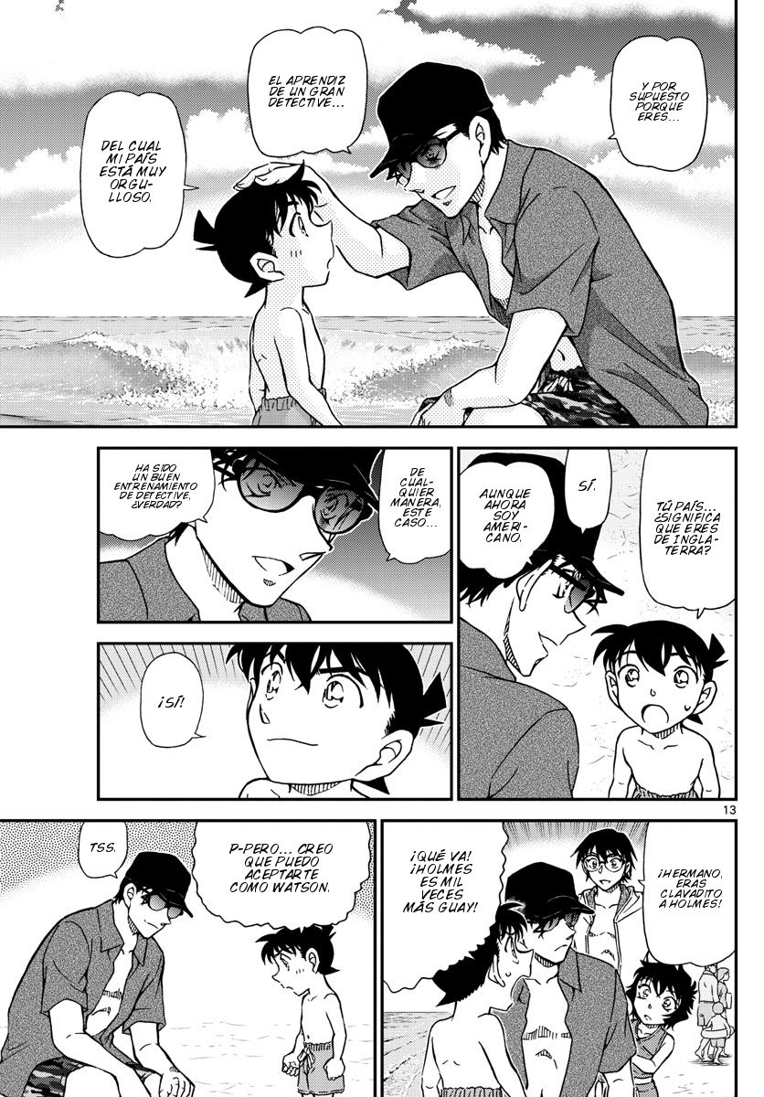 Detective Conan Capitulo 974: Mago entre las olas página 14