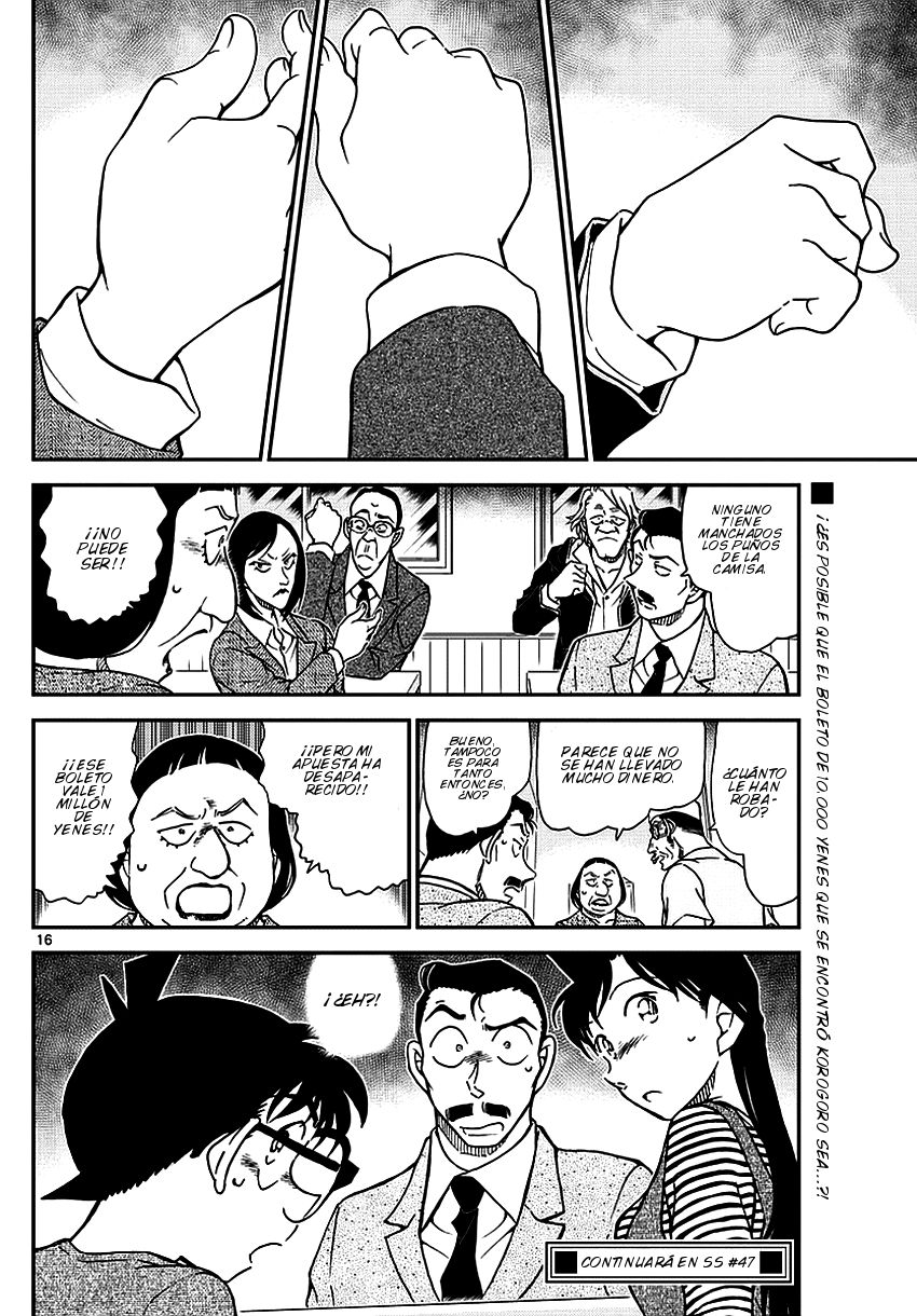 Detective Conan Capitulo 975: ¡¿Un verdadero detective tokiota?! página 17