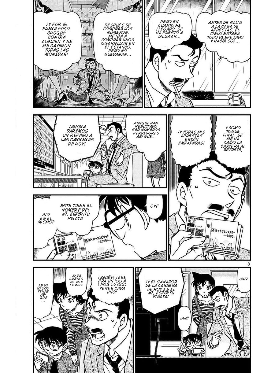 Detective Conan Capitulo 975: ¡¿Un verdadero detective tokiota?! página 4