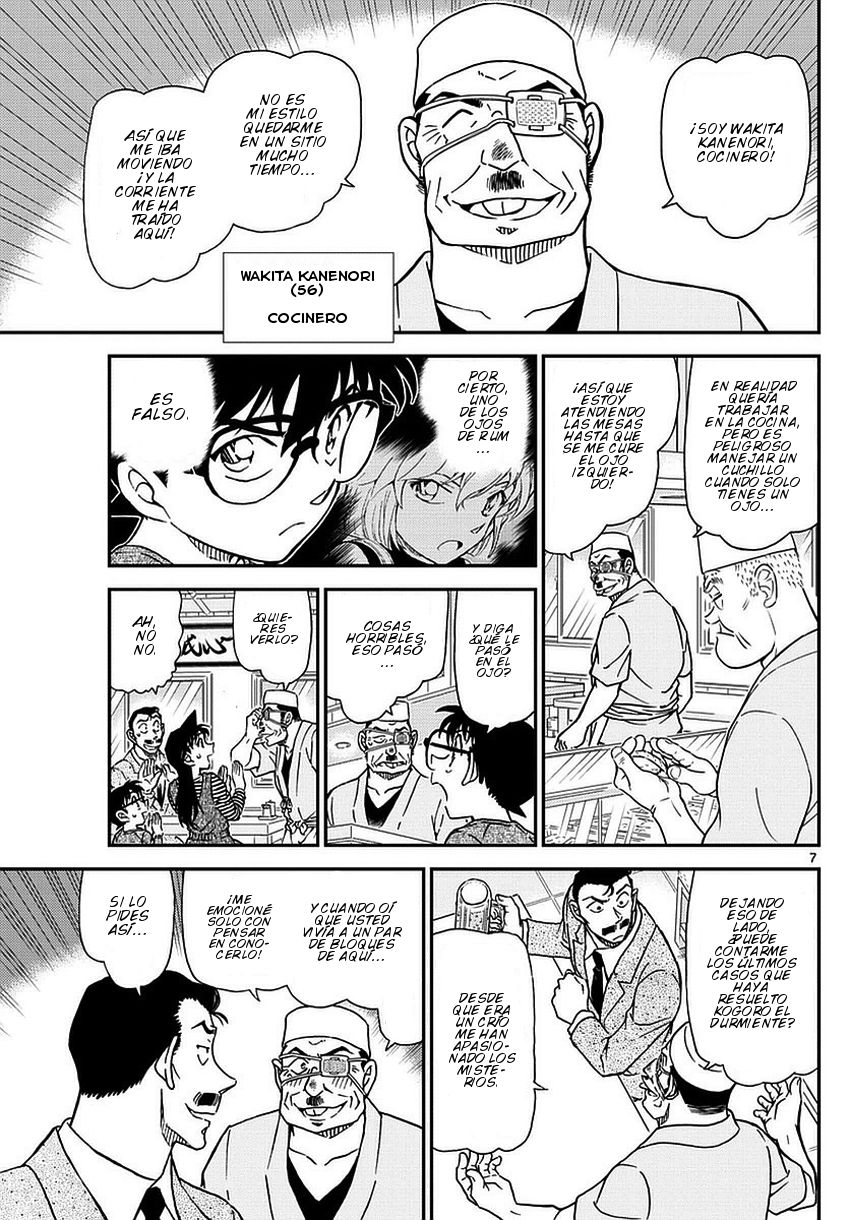 Detective Conan Capitulo 975: ¡¿Un verdadero detective tokiota?! página 8