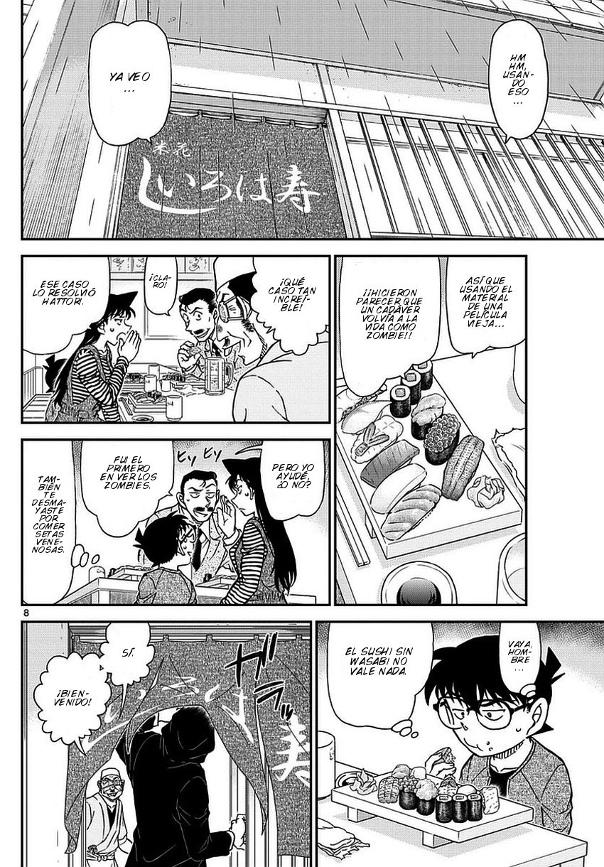 Detective Conan Capitulo 975: ¡¿Un verdadero detective tokiota?! página 9