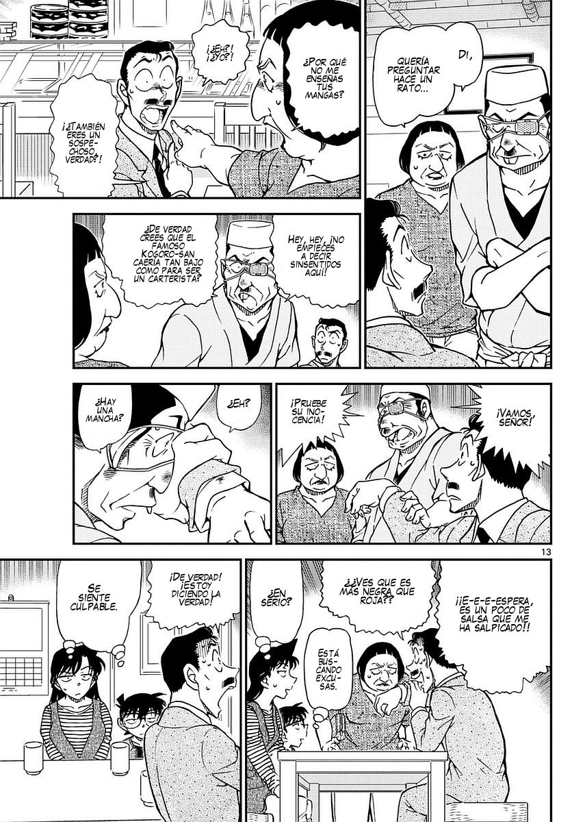 Detective Conan Capitulo 976: El boleto robado de 10.000 yenes página 14