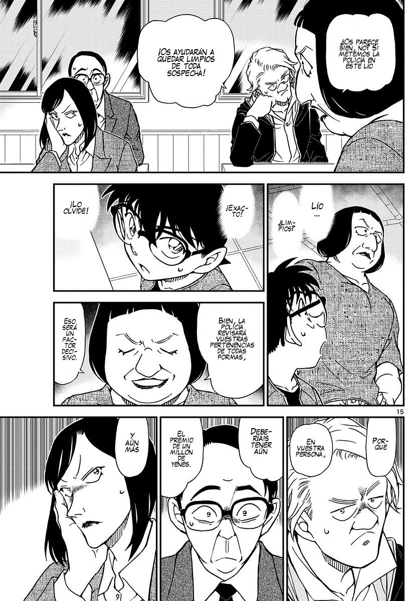Detective Conan Capitulo 976: El boleto robado de 10.000 yenes página 16