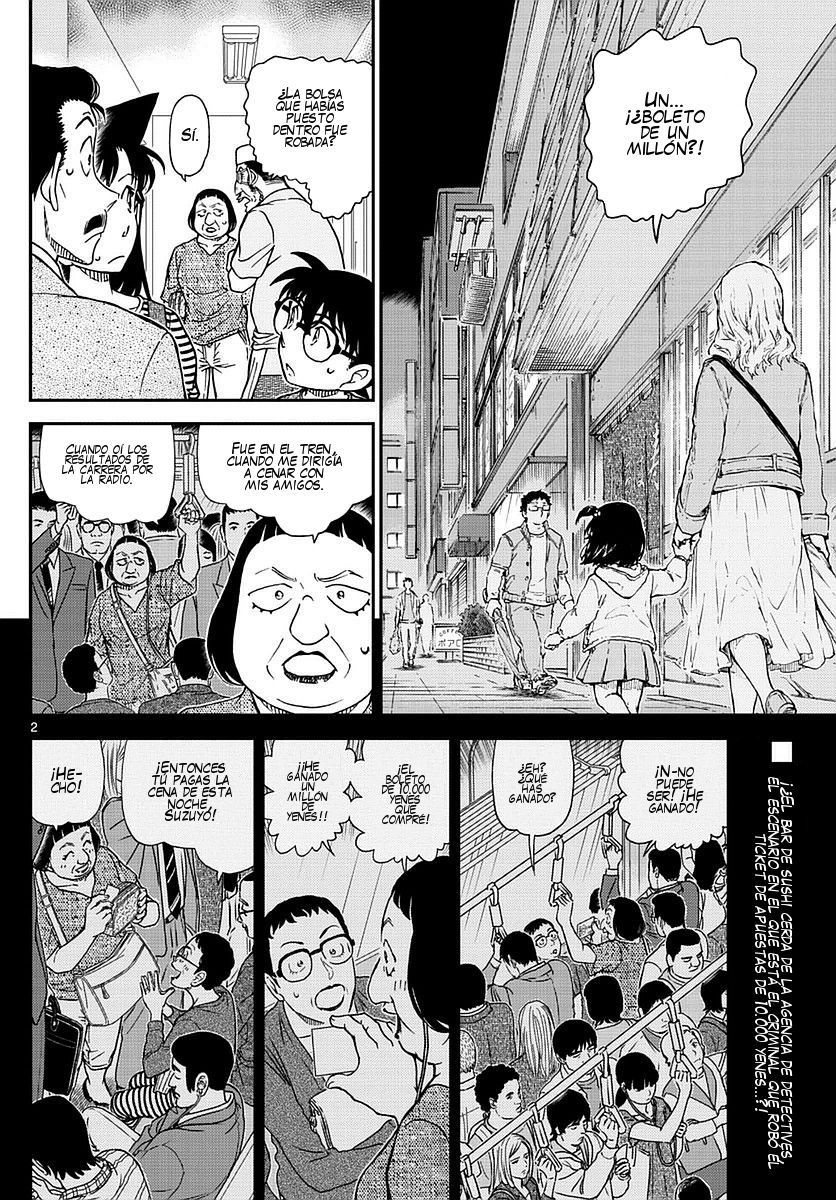 Detective Conan Capitulo 976: El boleto robado de 10.000 yenes página 3
