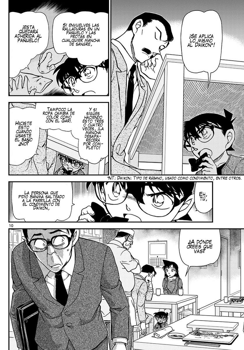 Detective Conan Capitulo 977: El show de deducción al estilo Tokio página 11