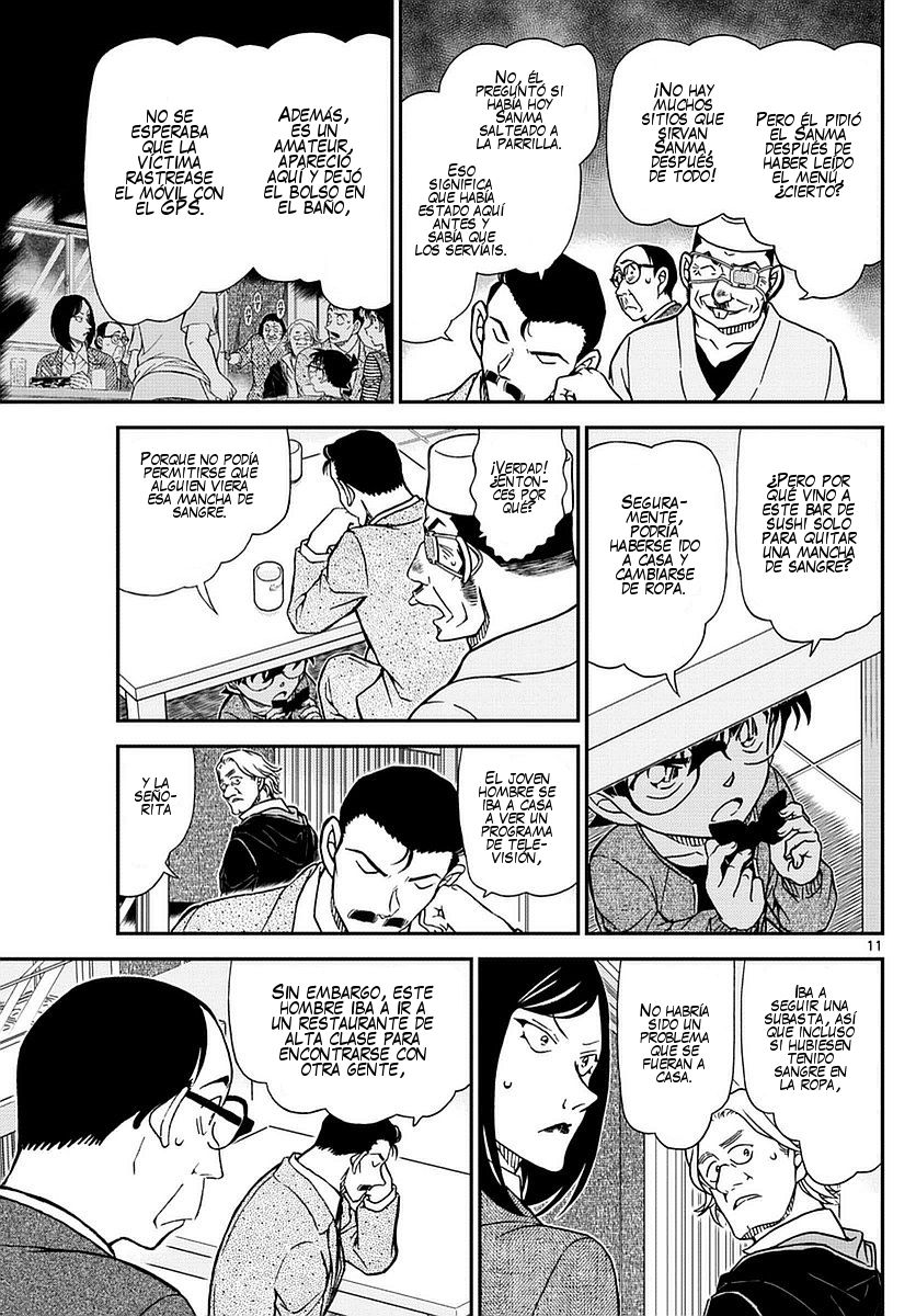 Detective Conan Capitulo 977: El show de deducción al estilo Tokio página 12