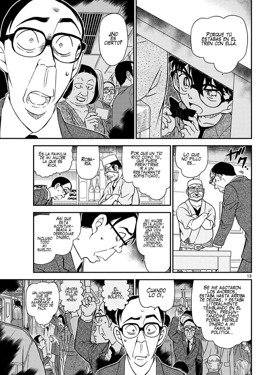 Detective Conan Capitulo 977: El show de deducción al estilo Tokio página 14