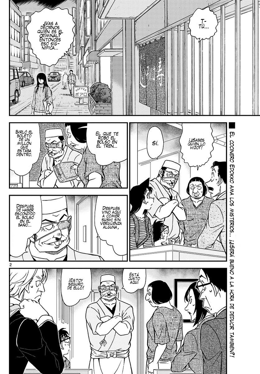 Detective Conan Capitulo 977: El show de deducción al estilo Tokio página 3