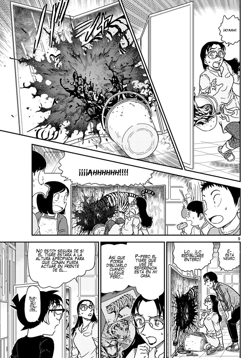 Detective Conan Capitulo 978: La casa de la profesora Wakasa página 10