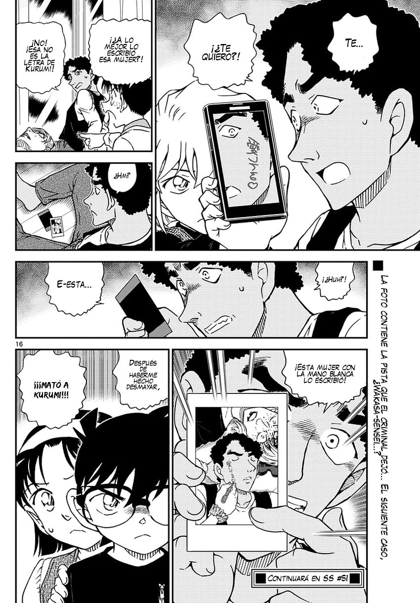 Detective Conan Capitulo 978: La casa de la profesora Wakasa página 17