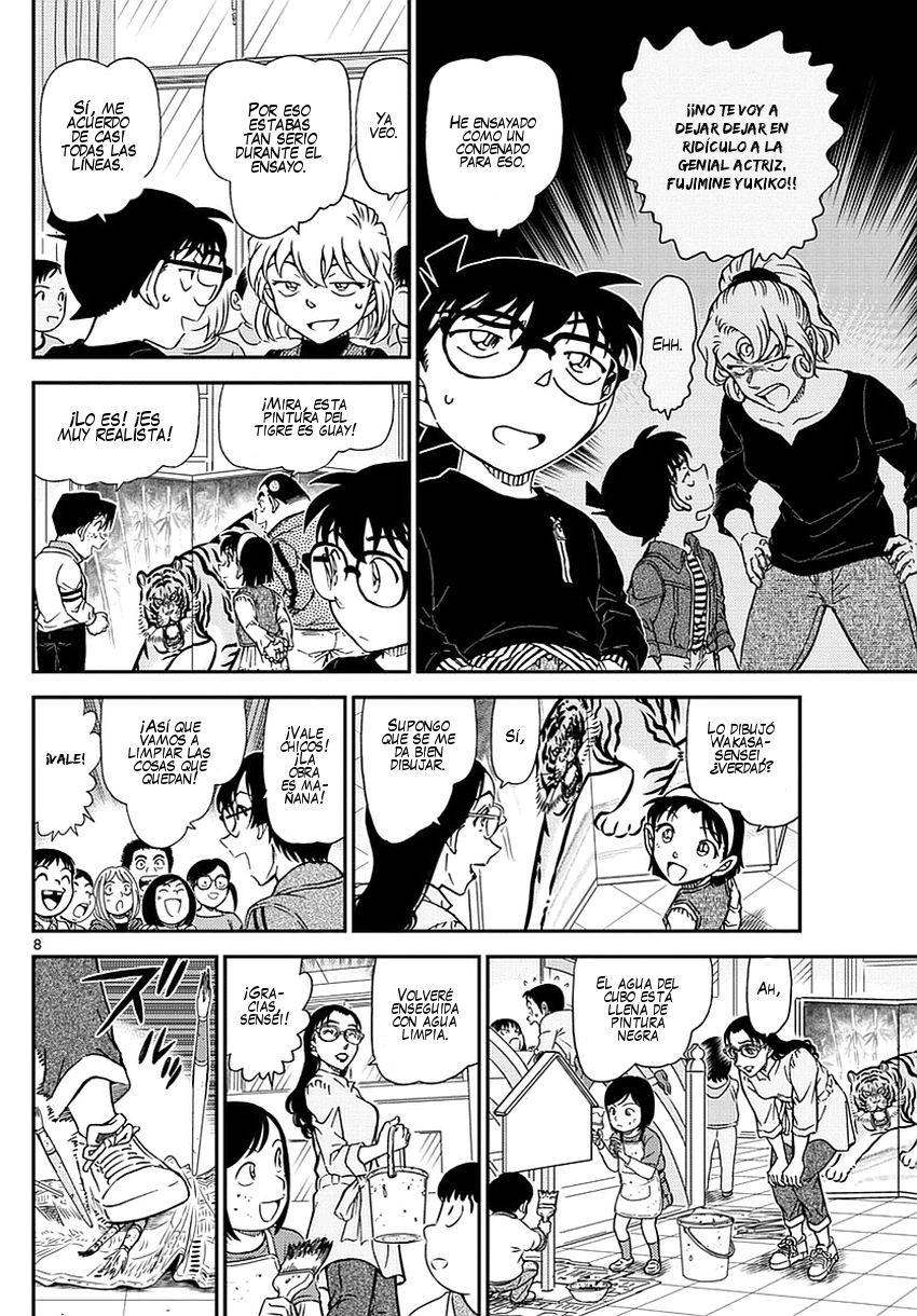 Detective Conan Capitulo 978: La casa de la profesora Wakasa página 9