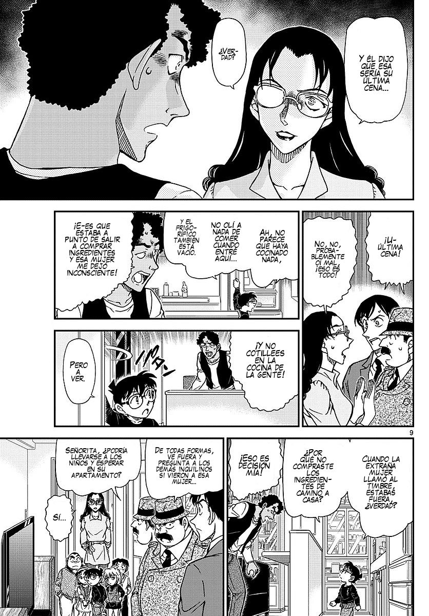 Detective Conan Capitulo 979: La mujer de manos blancas página 10