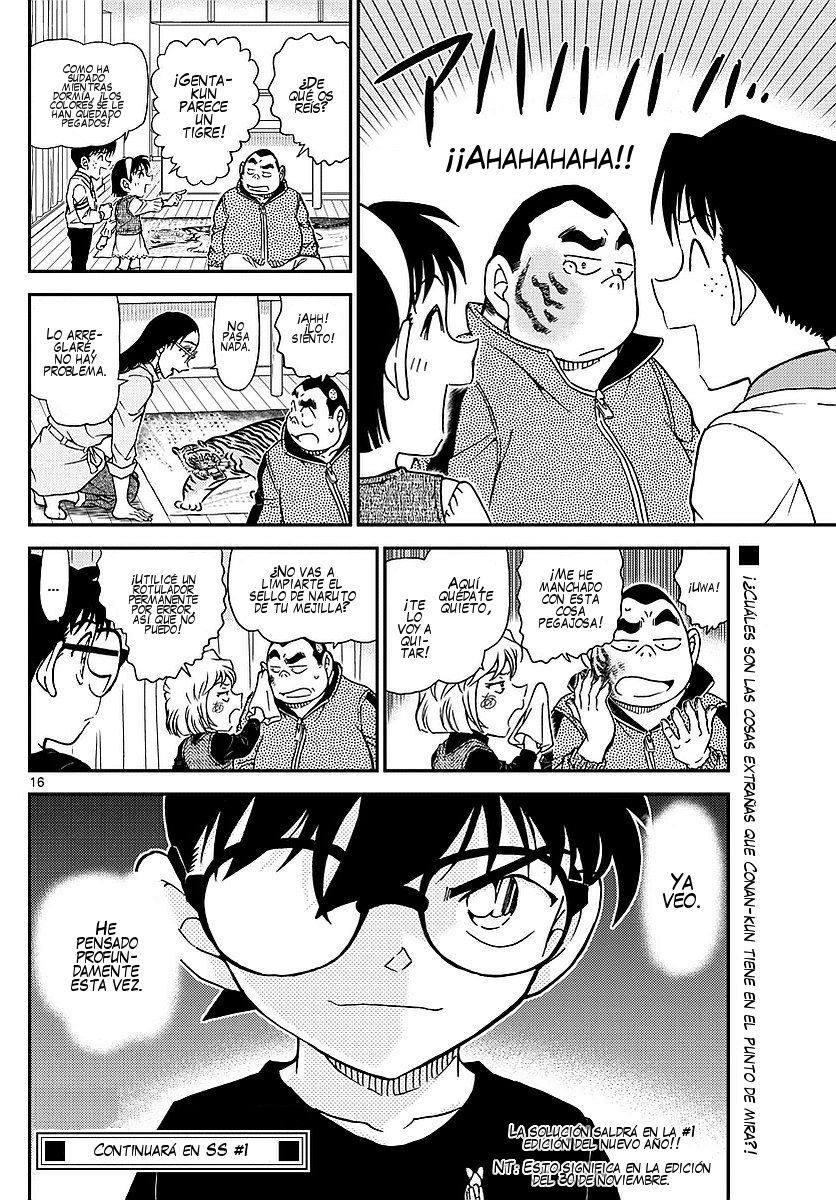 Detective Conan Capitulo 979: La mujer de manos blancas página 17