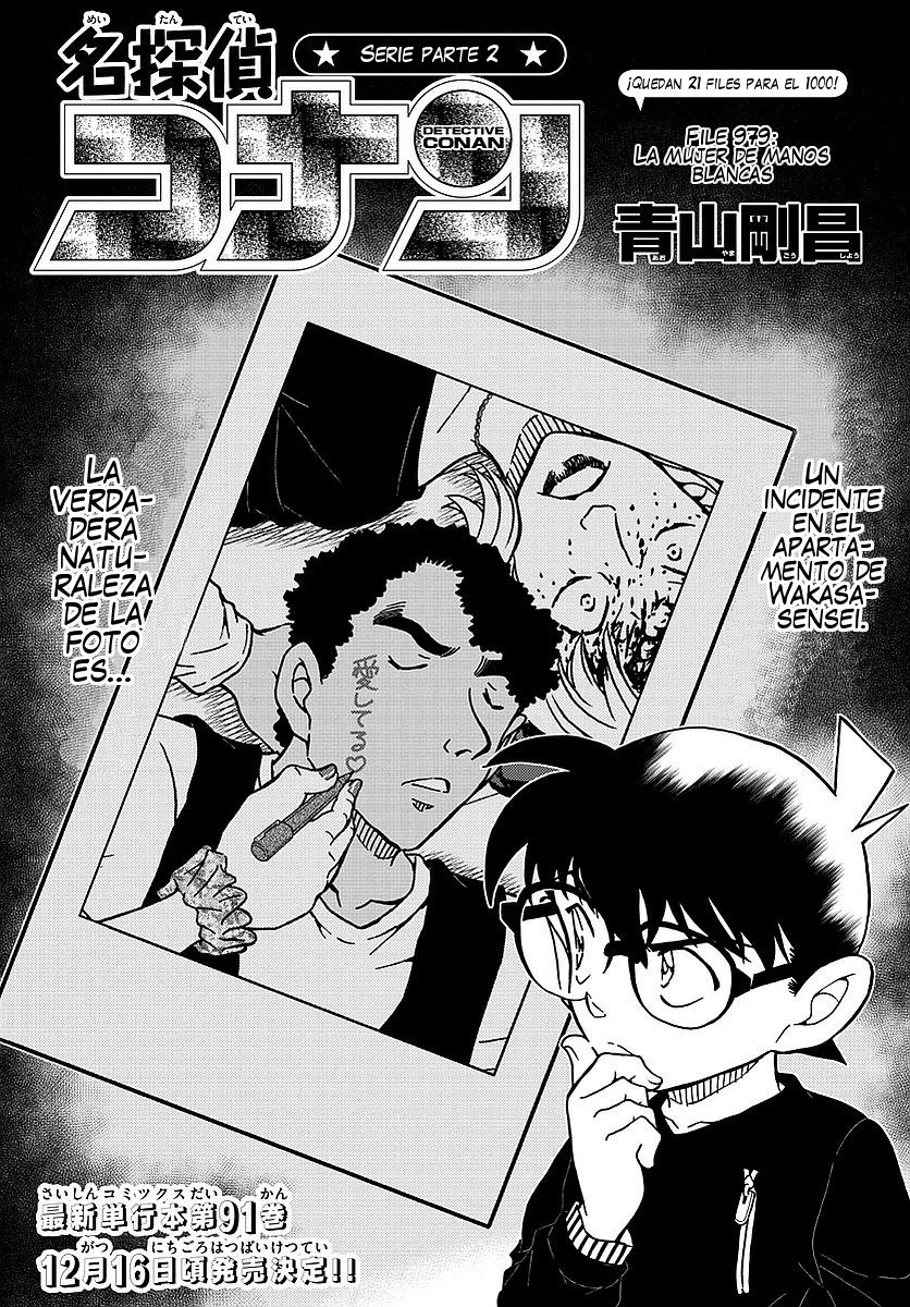 Detective Conan Capitulo 979: La mujer de manos blancas página 2