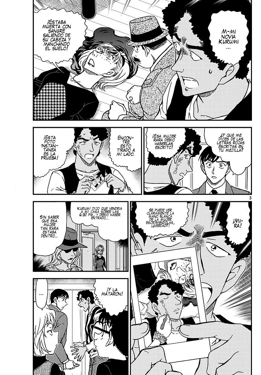 Detective Conan Capitulo 979: La mujer de manos blancas página 4