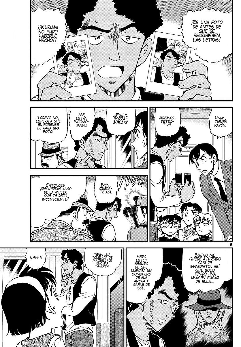 Detective Conan Capitulo 979: La mujer de manos blancas página 6